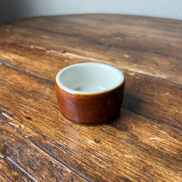 Hall Pottery #915 2oz Round Ramekin or Cheese Pipkin Made in USA - Picture 7 of 7